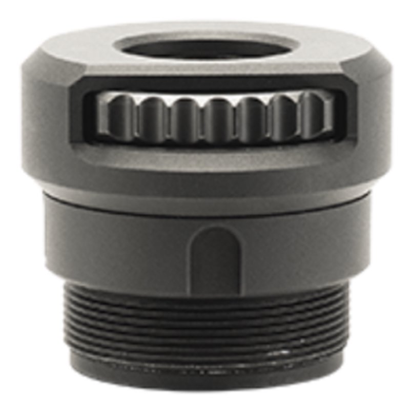 B&T SQD Tri-Lug to HUB Adapter Titanium 1.375x24TPI