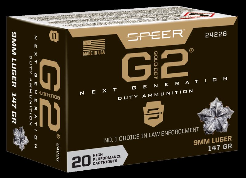 Speer Gold Dot 9mm Luger 147gr G2 Handgun Ammo