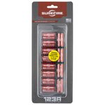 SureFire SF12ABBCS CR123A 3V 1550 mAh 12pk Clamshell
