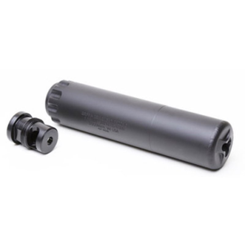 Griffin Armament Recce 5 Suppressor (MOD4) .22-250 / 5.56 NATO, Black, Taper Mount-RI