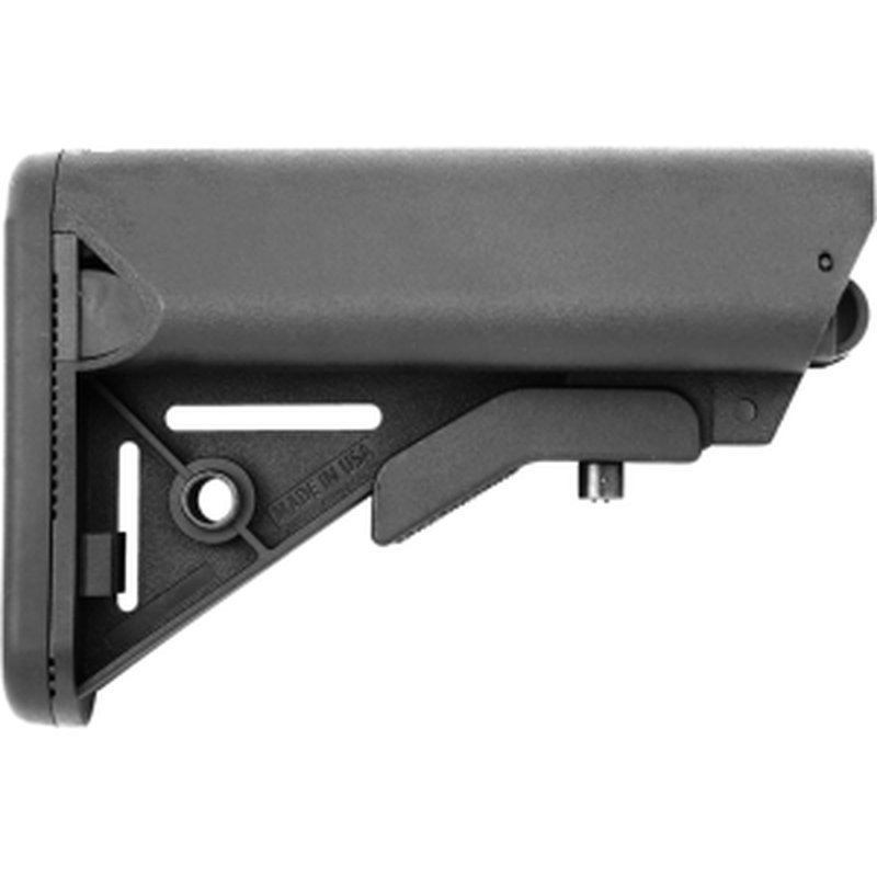 TacFire MAR082S Sopmod Stock Black AR-15, Fits AR-15, 10.6" Length, 7.9" Width