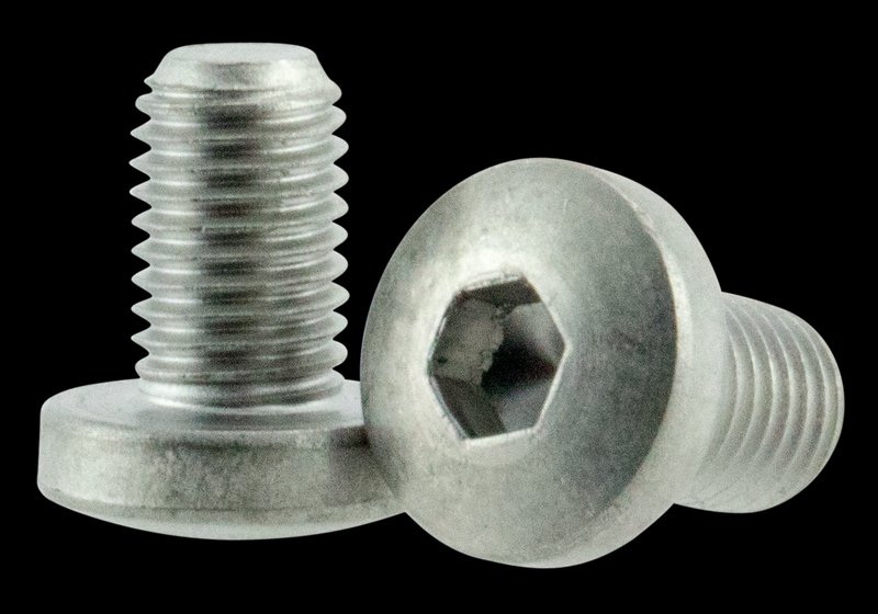Wilson Combat 313S Stainless Hex Head Grip Screws 4-Pack (No Burred Slots)