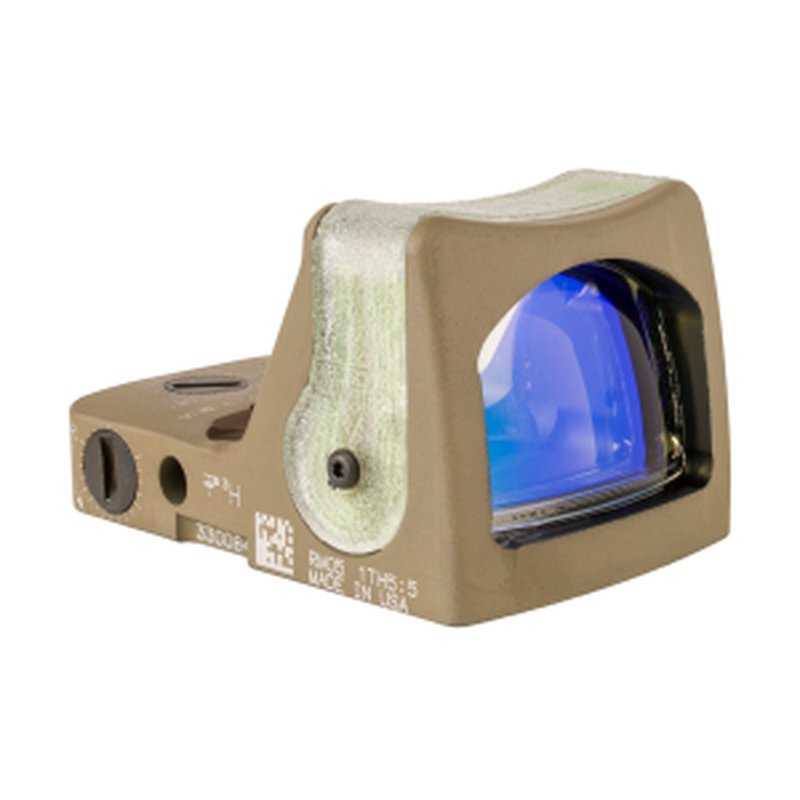 Trijicon RMR RM05-C-700210 Dual-Illuminated 9 MOA Green Dot Reflex Sight FDE Cerakote