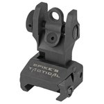 SPIKES TACTICAL Rear Folding Sight Black