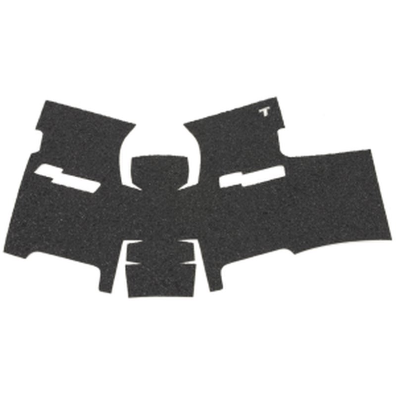Talon Grips Inc Rubber Adhesive Grip Springfield XD Full Size 9mm/.357/.40 Black 202R