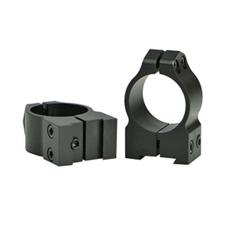Warne CZ 527 1in Fixed Medium Matte Rings 1B1M