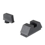 AmeriGlo GL-454 2L Tall Black Front & Rear Sights for Glock