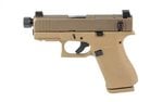 Glock G43X Hush Puppy 9mm 10-Round FDE Pistol 616951
