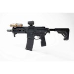 Die Free Co Full Stop M-LOK Hand Stop (Black Anodized Aluminum)