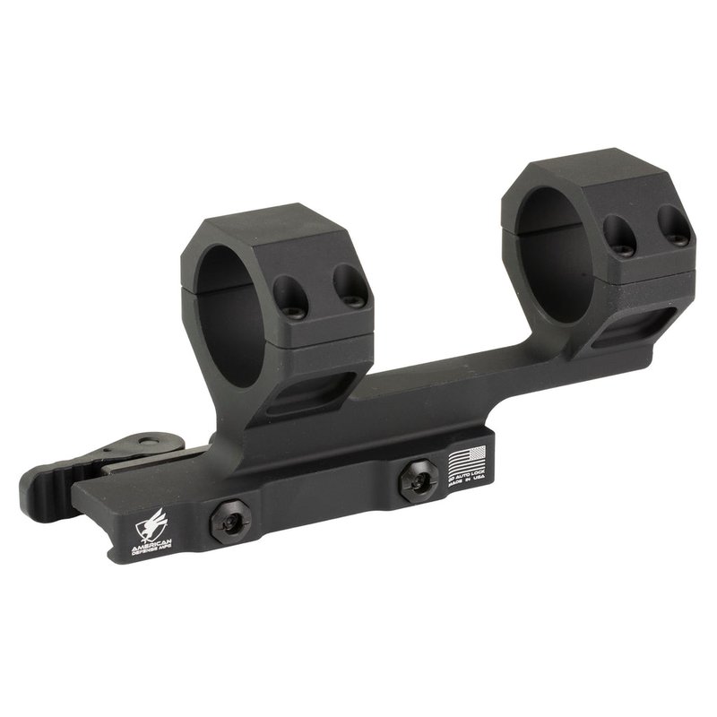 American Defense Mfg AD-DELTA 34mm QD Cantilever Scope Mount 1.70in Centerline Height Auto Lock Lever