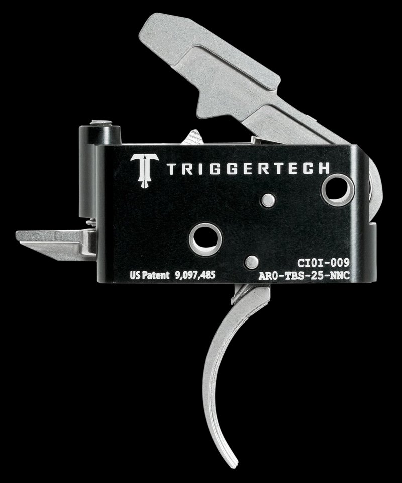 TriggerTech Adaptable AR15 Two-Stage Curved Trigger 2.5-5 lbs