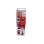 Outers Gun Care 9mm/.38/.357 Pistol Cleaning Kit w/ Aluminum Rod