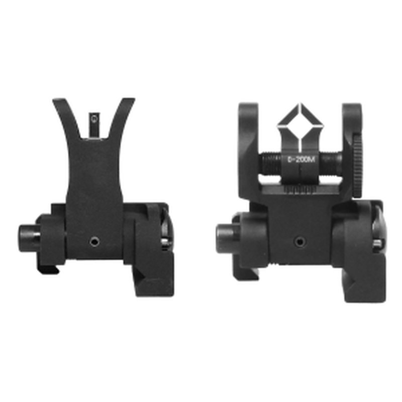 Troy BattleSight Micro Set M4 Front/DOA Dioptic Rear Raised Top Rail Sight Set