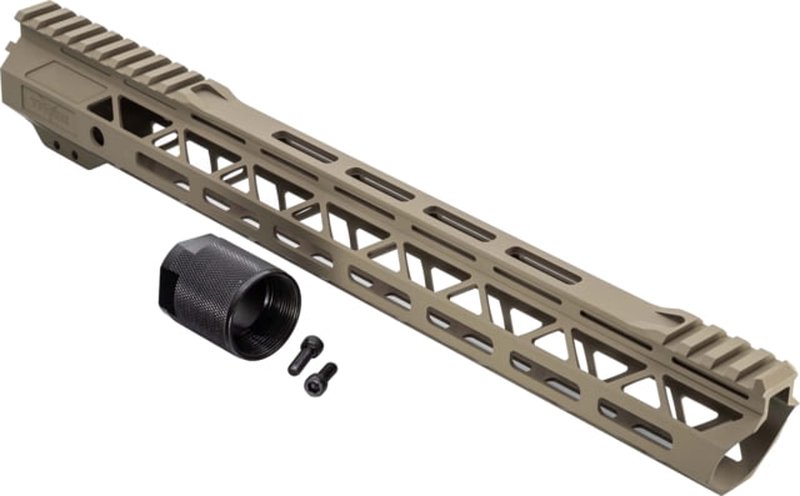 TRYBE Defense AR-15 Magnite Go Fast Ultra Lightweight M-LOK Handguard w/ Cut Top Rail