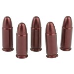 A-Zoom Snap Caps Training Rounds 25 ACP 5-Pack CNC-Machined Aluminum