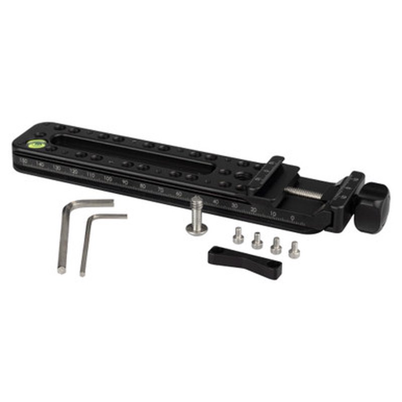 Really Right Stuff RRS-9000331 Multi-Purpose 6.9 Inch Rail Dual Clamp Black