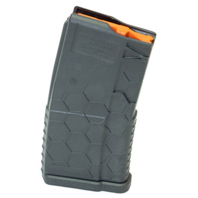 Hexmag AR-15 20-Round Shorty Magazine Gray 5.56 NATO