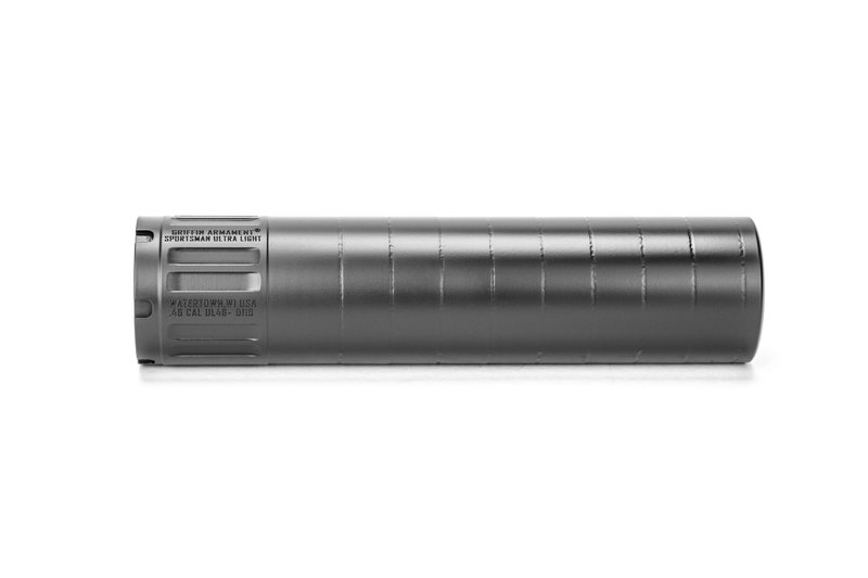 Griffin Armament Sportsman Ultra Light HD .46 Caliber Suppressor (HUB Mount)
