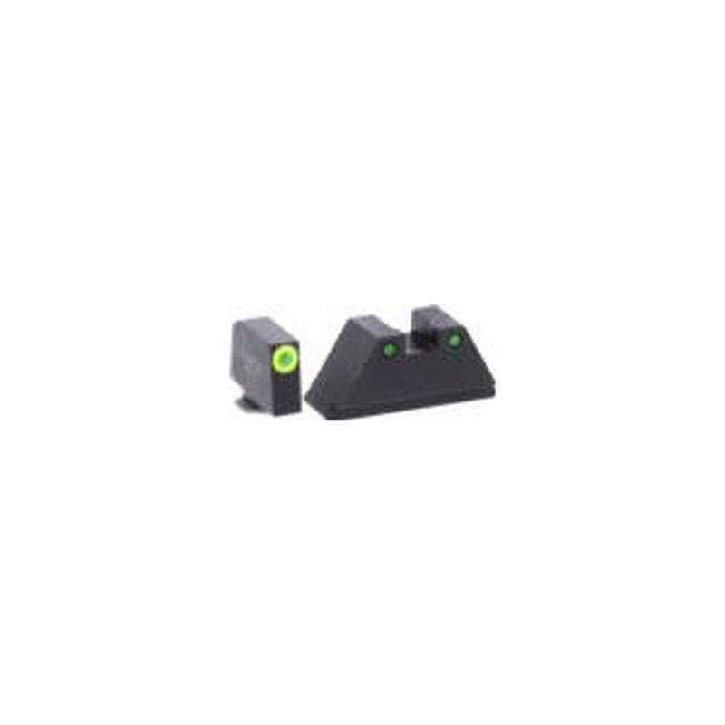 AmeriGlo GL-252 Glock XL Tall Suppressor Sight Set
