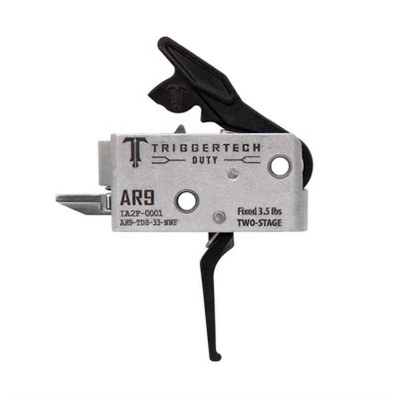 TriggerTech AR9 Duty Trigger Two-Stage 3.5lb Flat Trigger