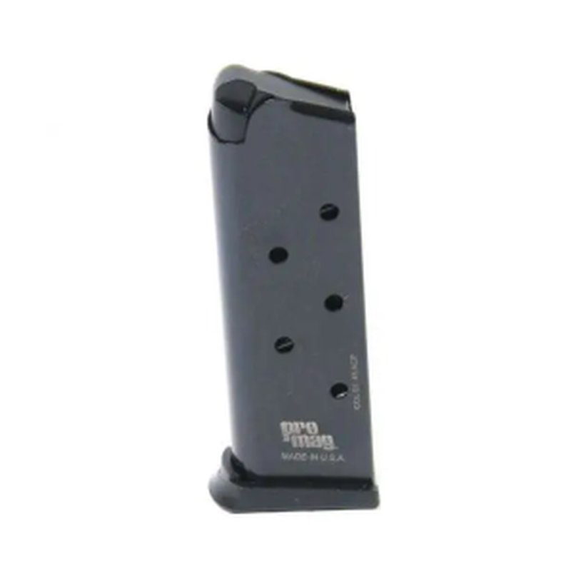 Promag Officers .45 ACP 6RD Blue Steel Magazine