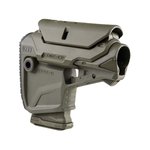 FAB Defense GL Core Mag CP AR-15 Stock with Built-in Mag Carrier and Cheek Rest - Olive Drab Green