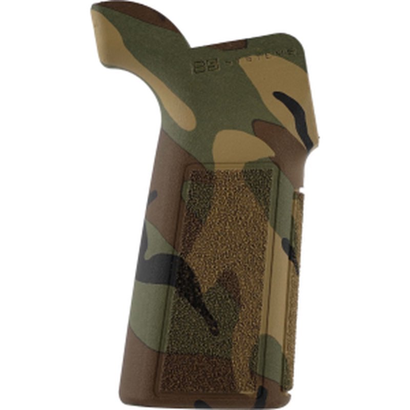 B5 Systems P-Grip 23 Woodland Camo AR-15 Pistol Grip PGR-1187