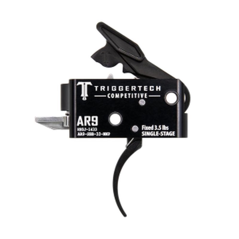 TriggerTech AR-9 Competitive Single Stage Rifle Trigger 3.5 lbs Curved