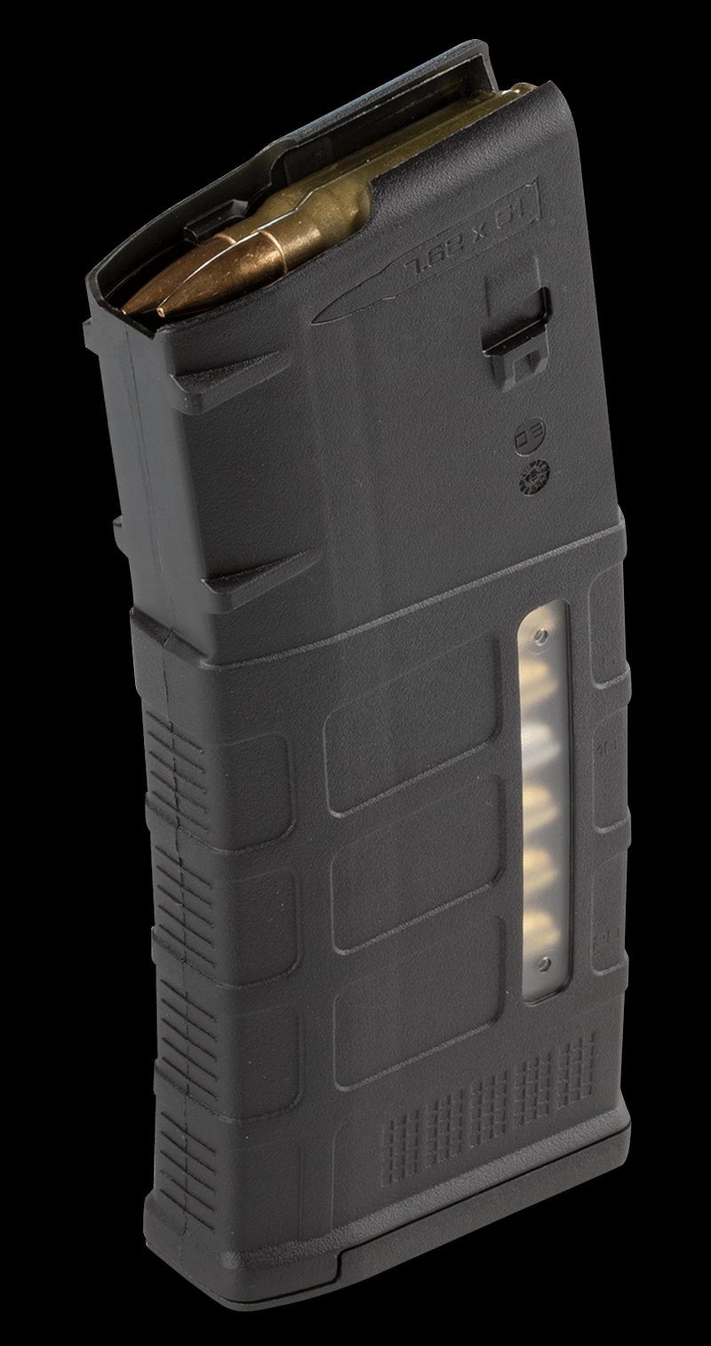 Magpul PMAG 25 GEN M3 Window magazine 7.62x51/.308 Win SR25 pattern 25rd