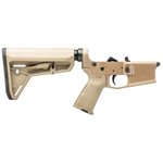 Aero Precision M4E1 Complete Lower Receiver with FDE MOE Grip & SL Carbine Stock - FDE Cerakote - APAR600186