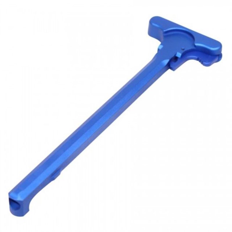 Guntec USA AR-15 Charging Handle w/Mil-Spec Latch T6 6061 Aluminum Anodized Blue