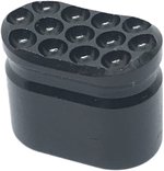 Forward Controls Design EMR-HC AA Dimpled Black Enhanced AR Magazine Release Button