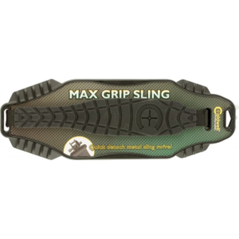 Caldwell 156219 Max Grip Sling with Black Finish, 20-41 in OAL, 2.75 in Width, Adjustable