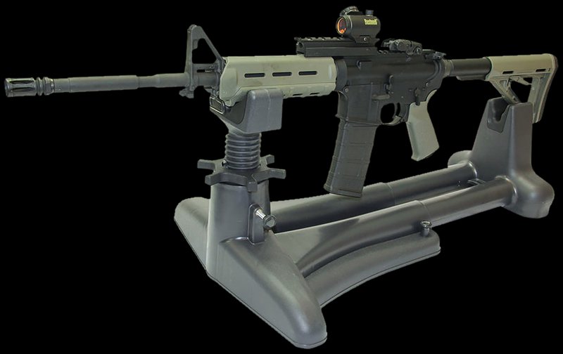 MTM CaseGard Lightweight Quick Rest Rifle Stand Gray