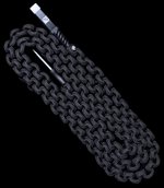 Dark Energy USB-C Charging Cable 36 Inch Paracord Black INDCCC03BKBK