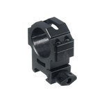 UTG Max Strength Tactical 4 Hole QD Twist Lock Picatinny 30mm Scope Rings Matte Black Medium
