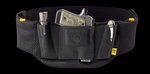 Mission First Tactical Belly Band Holster Black with 4 Compartments