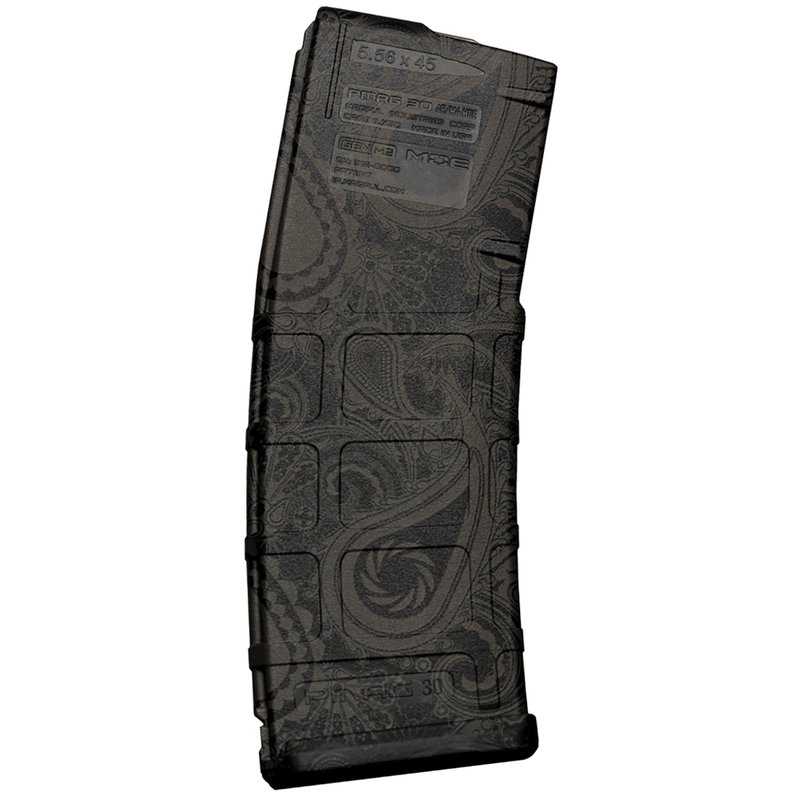 Weapon Works PMAG Gen M2 MOE 30rds 5.56x45mm/.223 Remington Laser Paisley Magazine - High-Capacit