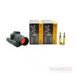 Aimpoint Comp M4s Red Dot Rifle Sight Bundle with 200 Rounds PMC Ammo