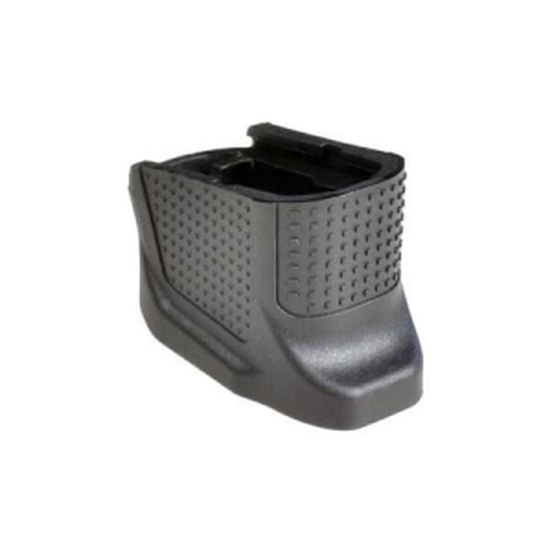 Strike Industries EMP Enhanced Magazine Plate Base Pad for Glock 43 +2 Polymer Black