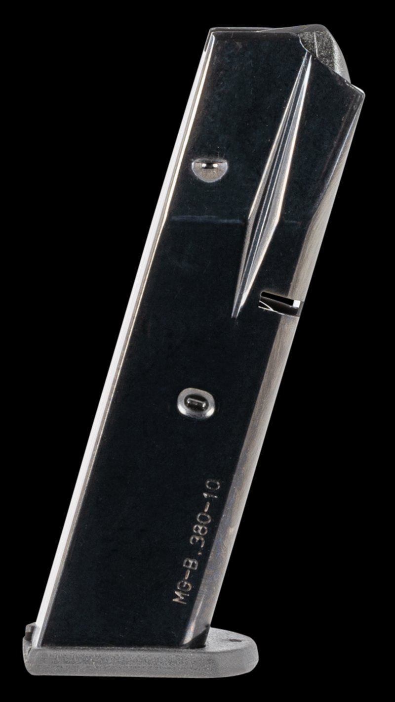 Mec-Gar Browning BDA .380 ACP Magazine 10 Round Blued Carbon Steel