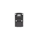 C&H Precision RMR to Aimpoint ACRO Duty XL Steel Optic Plate (Black)