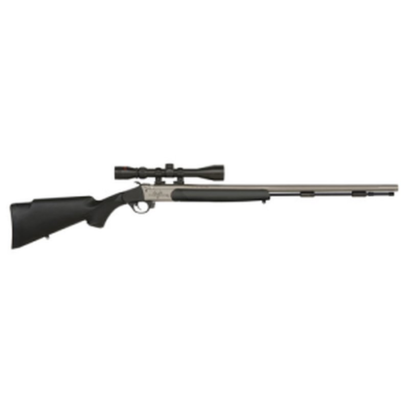 Traditions Persuit G4 Ultralight 50Cal Muzzleloader 26in Silver Scope 3-9x40