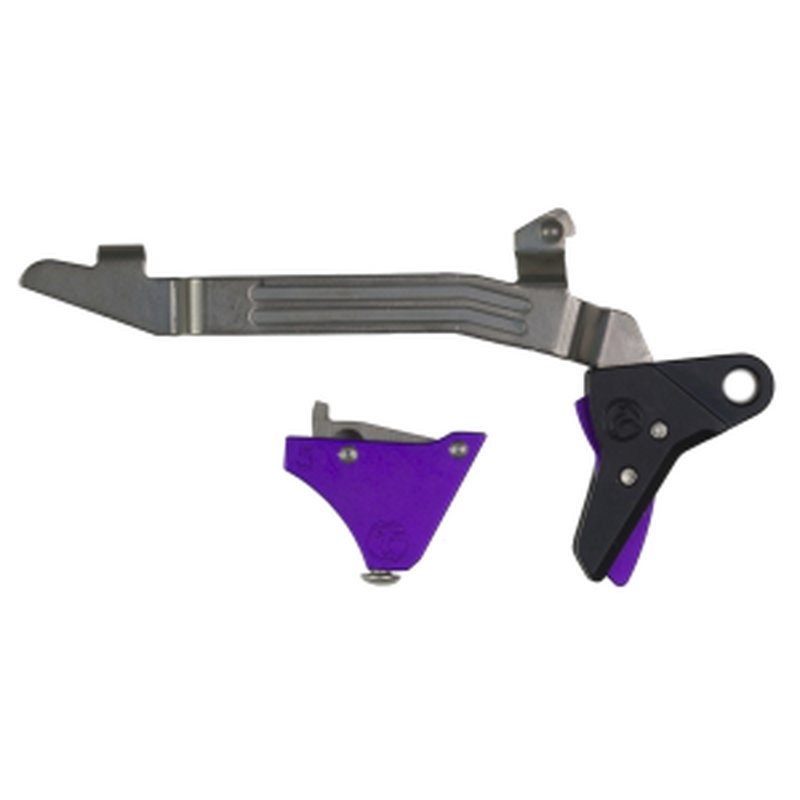 Timney Triggers Alpha Competition Glock Gen 5 Purple Trigger