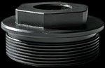 Banish Titanium Direct Thread Mount 5/8x24 to Hub 1.375x24