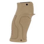 FAB Defense Gradus Flat Beavertail Rubberized Ergonomic AR Pistol Grip FDE NSN N