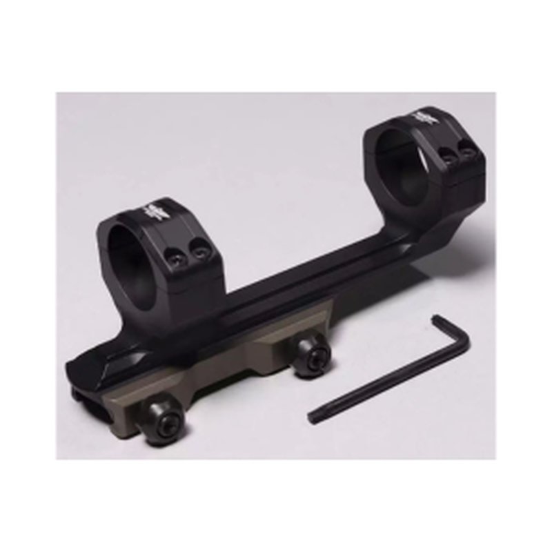 Christensen Arms 8100004300 PRSR Scope Mount Black Anodized Aluminum/Steel 1\" Tube 0 MOA