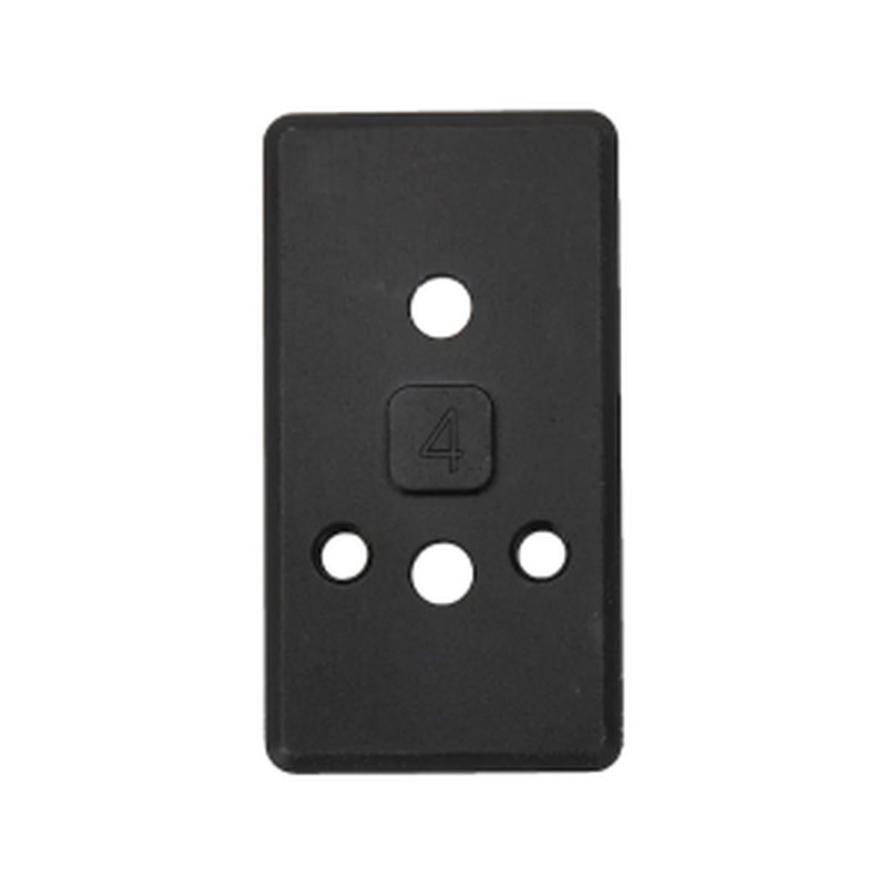 Arisaka Defense Offset Optic Plate #4 Standard Height for DeltaPoint Pro / Shield RMS