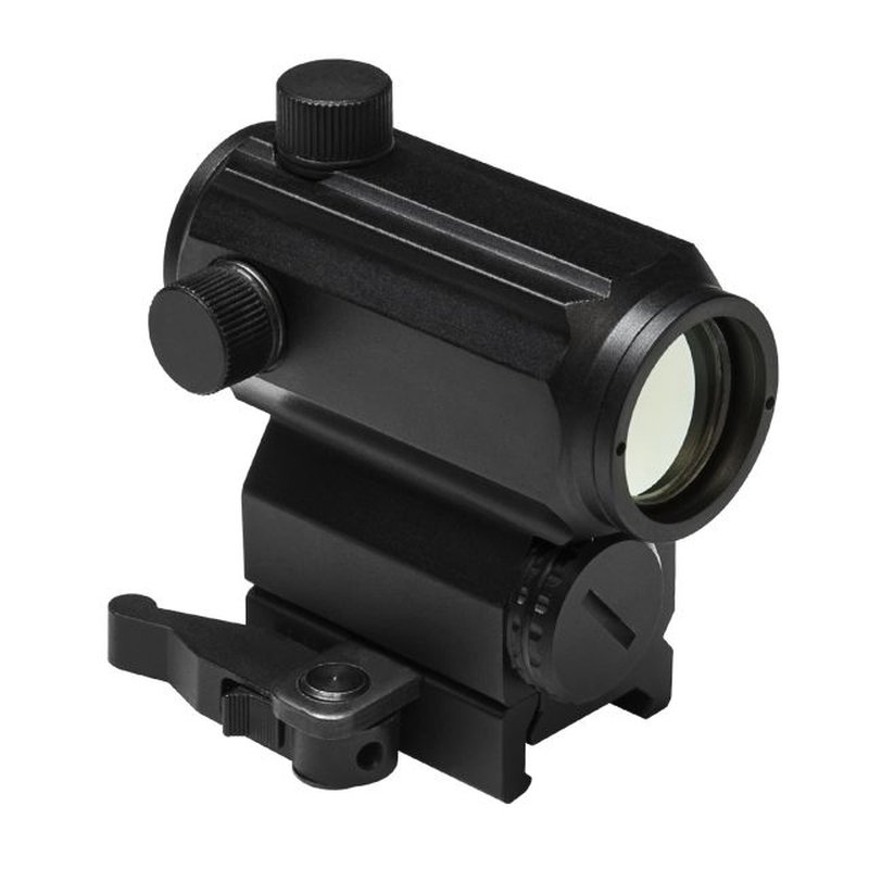 Vism Micro Red and Blue 1x 25mm Reflex Dot Sight, 3 MOA Dot Size, VDBRB, Black