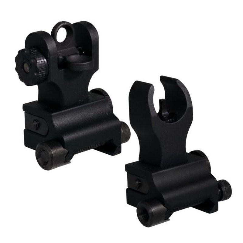 Samson Manual Top Mounted Deployable Front and Rear Sight Set